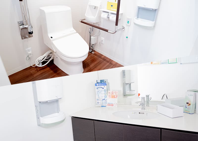 お手洗い・パウダースペース