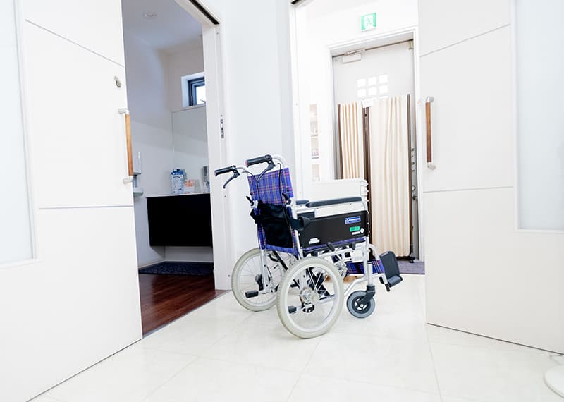バリアフリー設計の院内